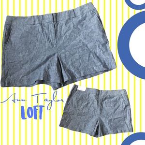 🆕Ann Taylor LOFT Chambray Shorts